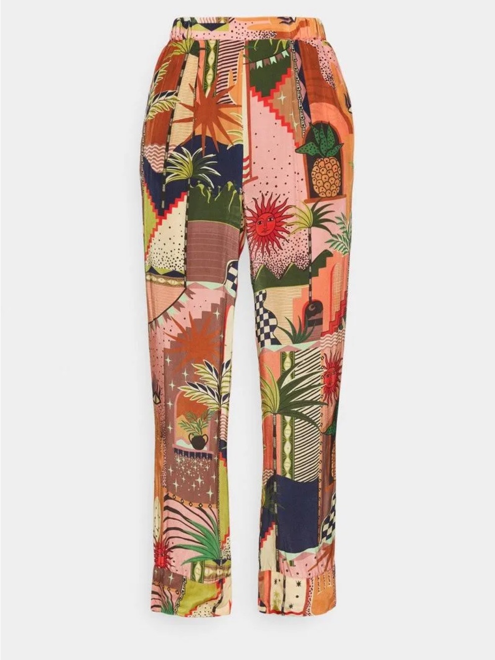 Farm Rio Mystic City Pajama Pants Size Small